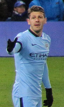 Demichelis a Manchester City játékosaként 2015ben