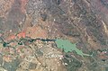 Image 19Satellite View of Gaborone. North is to the left of the image. (from Gaborone)