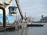 Neptunushaven, gezien vanaf de Nieuwe Hemweg