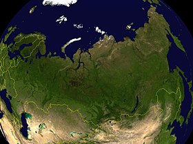carte : Géographie de la Russie