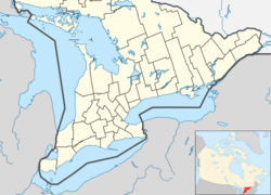 Baden is located in Southern Ontario