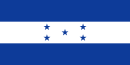 Vlag van Honduras vanaf 16 Februarie 1866