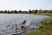 Le lac Kotkozero (Kotkatjärvi).