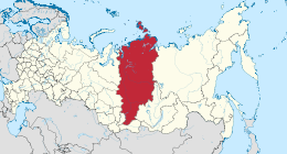 Territorio di Krasnojarsk – Localizzazione