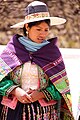 Image 8An Indigenous woman in traditional dress near Cochabamba, Bolivia (from Indigenous peoples of the Americas)