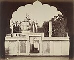 Enclosure containing the tomb of Shah Alam Bahadur Shah, Shah Alam II and Akbar Shah II