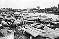 Pasar terapung Banjarmasin zaman dahulu (abad ke-20).