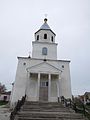 Façade de l'église Sainte-Barbe.