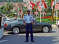 Polizist an der Spielbank Monte-Carlo