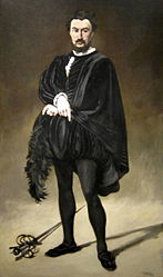 Yr Actor Trasig (Rouvière fel Hamlet), 1866 Oriel Gelf Genedlaethol
