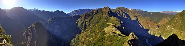 Pogled na Machu Picchu s Huayna (Wayna) Picchua