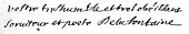 signature de Jean de La Fontaine