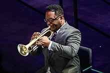Marcus Printup playing with Jazz at Lincoln Center Orchestra in Denmark (Aalborg 2020)
