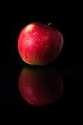 Still life of an apple