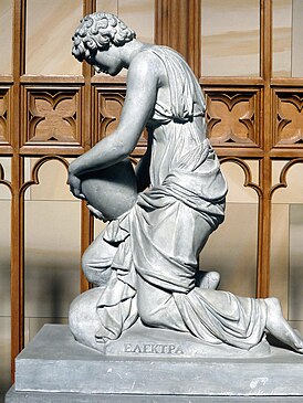 Скульптура Кристиана Фридриха Тика 1824 года. Фридрихсвердерская церковь, Берлин