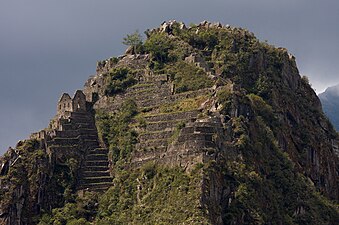Estucturas en Huayna Picchu