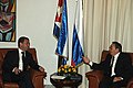 встреча Рауля Кастро и Дмитрия Медведева