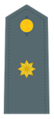 Divisa comandante Guardia Civil.