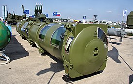 Транспортно-пусковой контейнер ЗУР 9М82МЕ