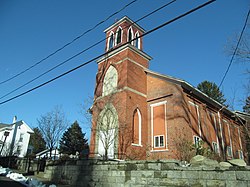 A church in Portland, January 2013