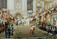 "Réception du Grand Condé à Versailles", 1878, Orsay muuseum