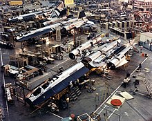 SR-71在洛克希德臭鼬工厂