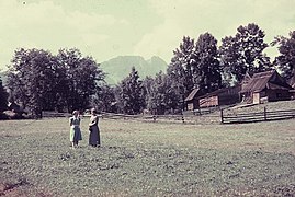 Zakopane, mountain massif Giewont (1938)