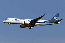 Embraer 190 der Mandarin Airlines