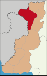 Distretto di Edirne – Mappa