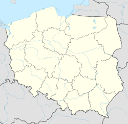 Вроцлав. Карта розташування: Польща