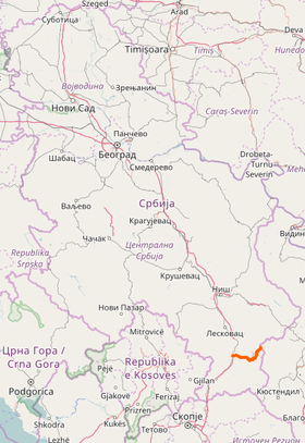 Image illustrative de l’article Route magistrale 40 (Serbie)