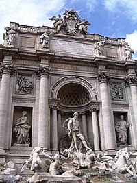 Fontana de Trevi, Roma, Itàlia