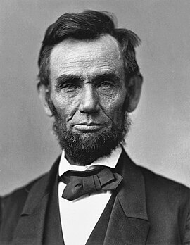Авраам Линкольн в 1863 году. Фото Александра Гарднера.