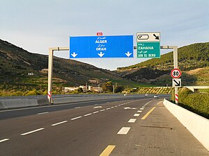 East–West Highway near Oran