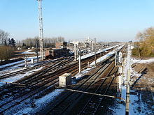 Photographie montrant la gare de Busigny