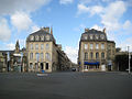 La Place Fontette, créée sur les remparts de la ville à partir de 1760