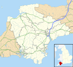 Silverton is located in Devon
