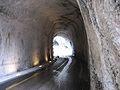 Intérieur du tunnel romain.