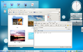 KDE 4.3 із запущеними Dolphin та KMail