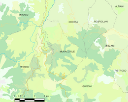 Muracciole - Localizazion