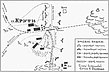 Схема бою під Крутами, виконана сотником Сергієм Горячком