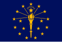 इंडियाना राज्याचा ध्वज
