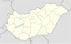 Debrecen ubicada en Hongría