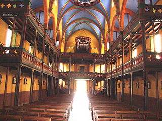 Интерьер церкви Св. Винсента
