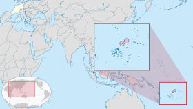 Localisation de Wallis-et-Futuna