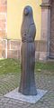 Statue der heiligen Walburga in Wolframs-Eschenbach