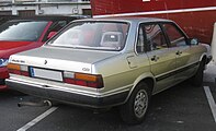 Audi 80 CD, zadní část