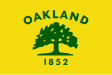 Oakland, Kalifornia zászlaja