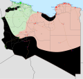 Image 45Areas of control in the Civil War, updated 11 June 2020: Tobruk-led Government Government of National Accord Petroleum Facilities Guard Tuareg tribes Local forces (from Libya)
