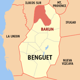 Kaart van Bakun